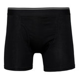 Kirkland Signature 科克蘭 男彈性平口褲4入 黑 XL