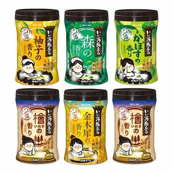 白元名湯之旅 碳酸浴鹽 660公克 X 6罐組