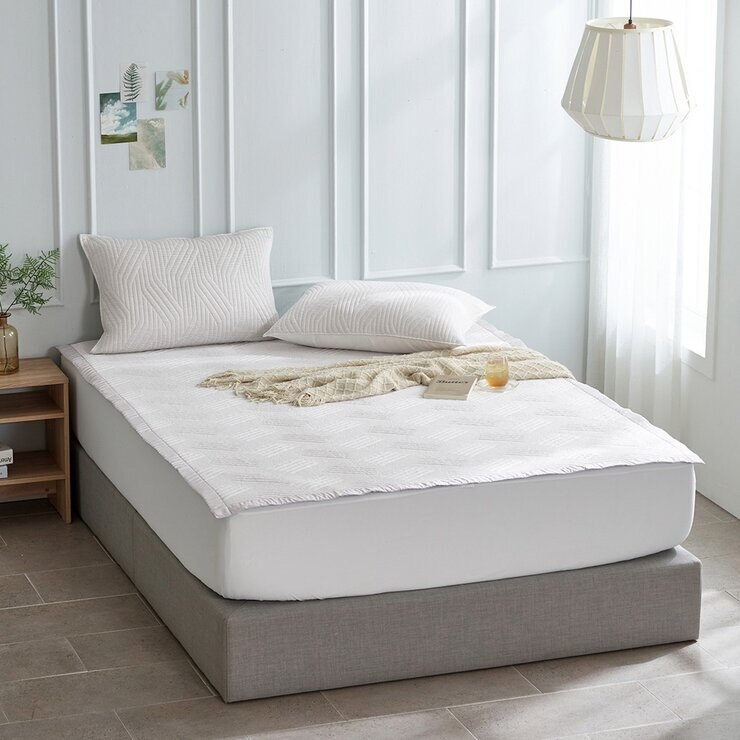 Allertect 雙人涼感墊 152公分 X 190公分 灰