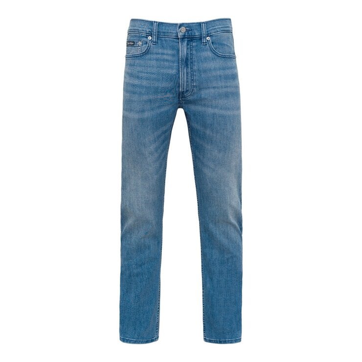 Calvin Klein Jeans 男修身直筒牛仔褲