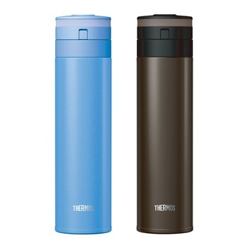 Thermos 不鏽鋼真空保溫瓶2入組 單個容量:450 毫升 Thermos 不鏽鋼真空保溫瓶2入組 單個容量:450 毫升
