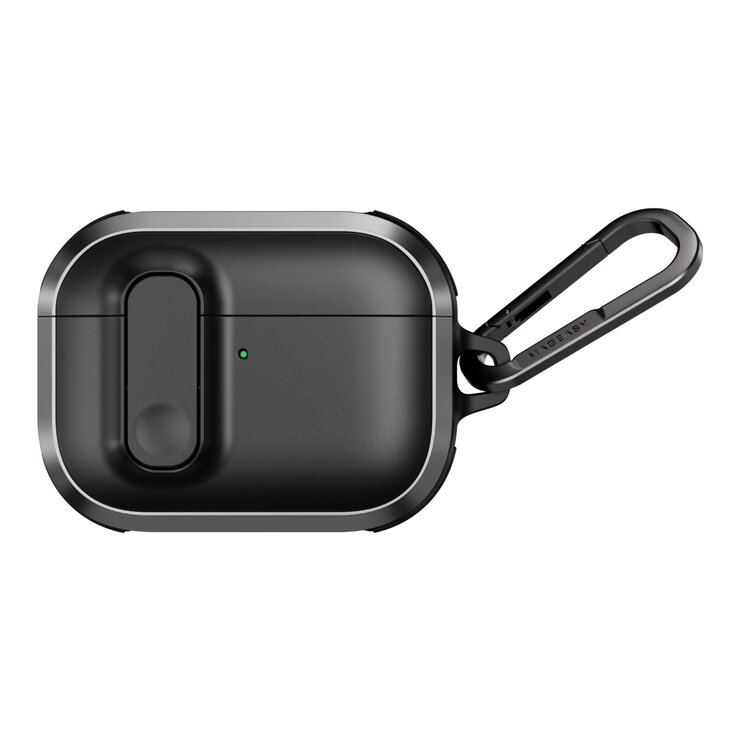 MAGEASY Odyssey with Wrist Strap 抗衝擊磁扣耳機殼 AirPods Pro 3 金屬黑 MAGEASY Odyssey with Wrist Strap 抗衝擊磁扣耳機殼 AirPods Pro 3 金屬黑