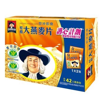 桂格即食大燕麥片隨身包 37.5公克 X 42包 桂格即食大燕麥片隨身包 37.5公克 X 42包