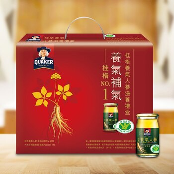 桂格 養氣人蔘滋養禮盒 ( 人蔘 60 毫升 30 入+ 燕窩 70 公克 1 入) 桂格 養氣人蔘滋養禮盒 ( 人蔘 60 毫升 30 入+ 燕窩 70 公克 1 入)