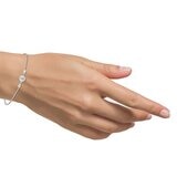 0.23克拉 圓形鑽石手鍊 VS2/I