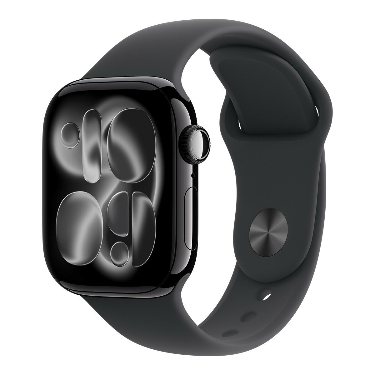 Apple Watch Series 11 GPS + 行動網路 42公釐 曜石黑色鋁金屬錶殼 附黑色運動型錶帶 M/L Apple Watch Series 11 GPS + 行動網路 42公釐 曜石黑色鋁金屬錶殼 附黑色運動型錶帶 M/L