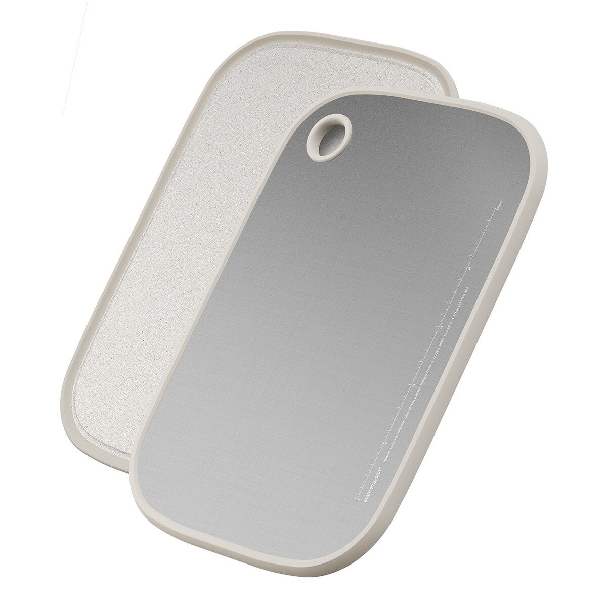 Mari Steiger 雙面砧板 奶油白