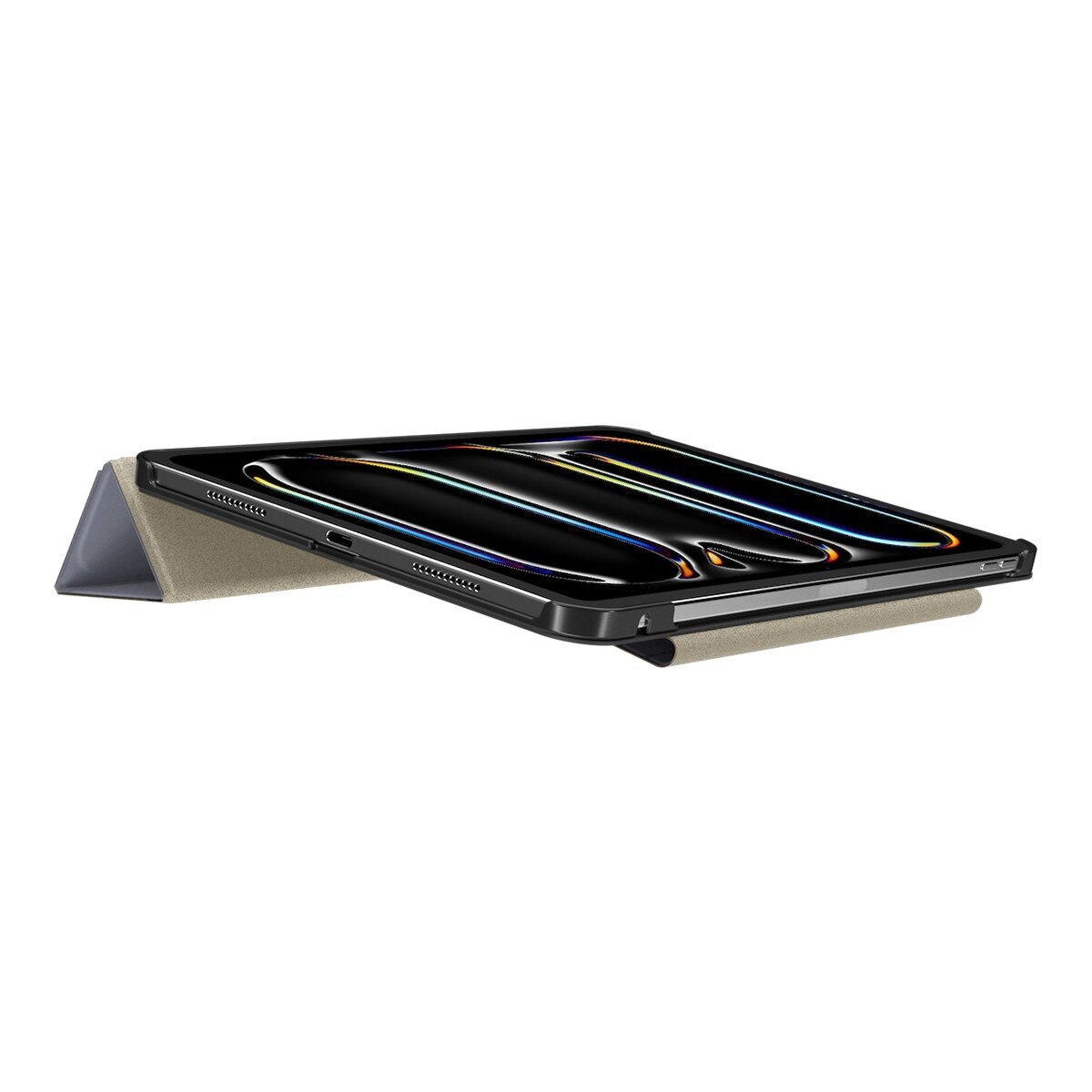 SwitchEasy Origami 全方位多角度支架保護套 iPad Pro 11吋 2024 M4 阿拉斯加藍
