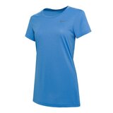Nike 女圓領短袖上衣 淺藍