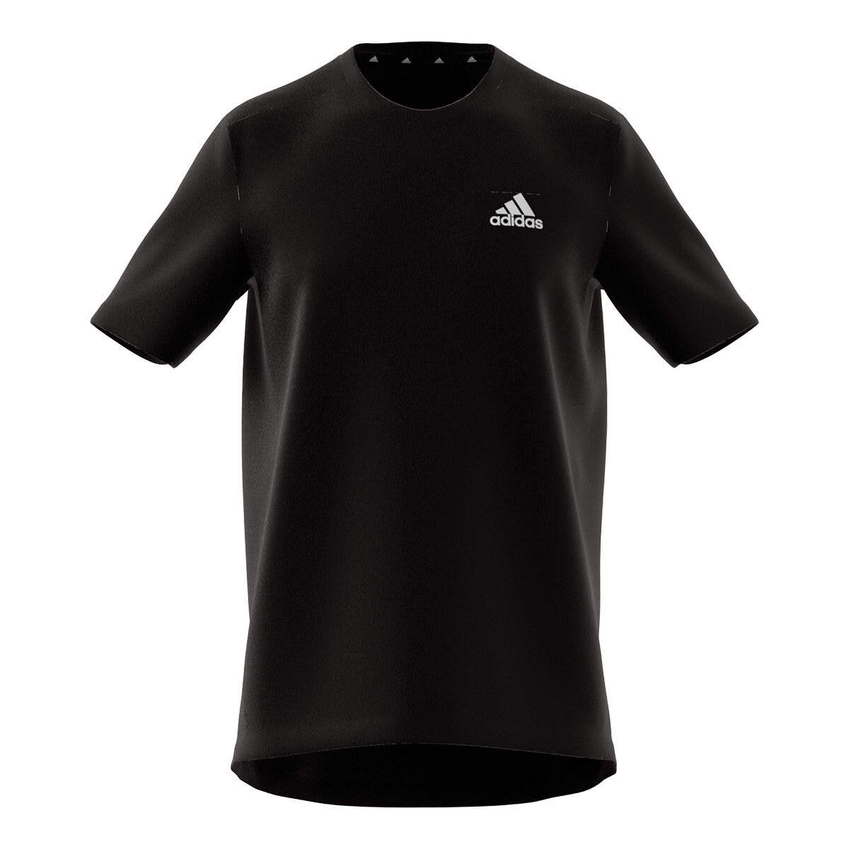 Adidas 男短袖Logo上衣 黑