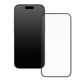 犀牛盾 iPhone 15 Clear 透明防摔手機殼 + 9H 3D滿版螢幕玻璃保護貼 + 機能快扣手機掛繩加掛片 黑