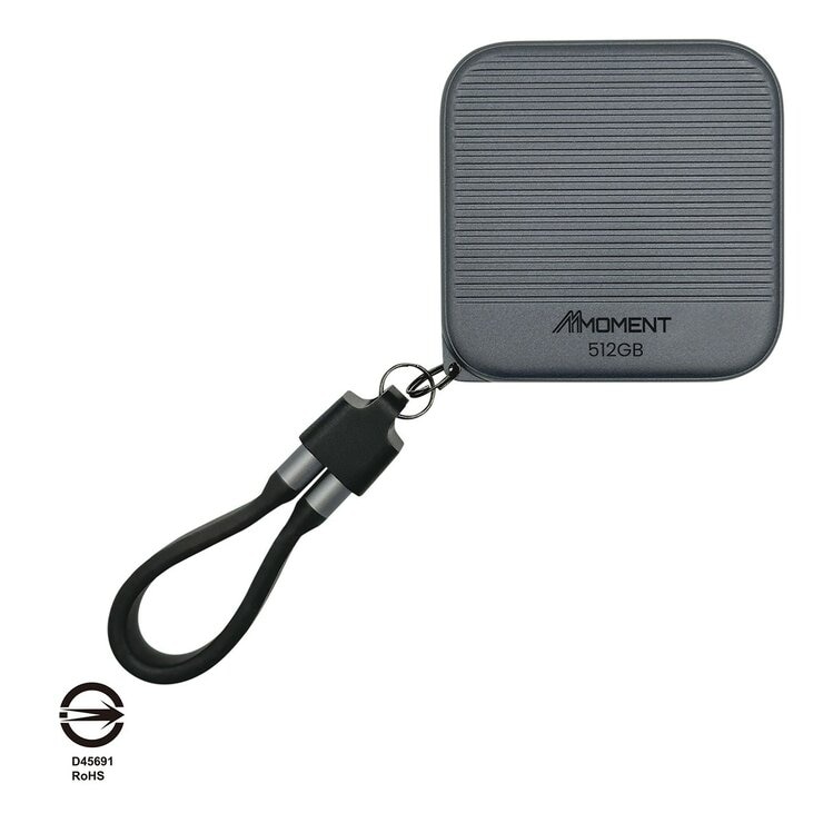 MMOMENT 512GB 磁性外接可攜式固態硬碟 SSD