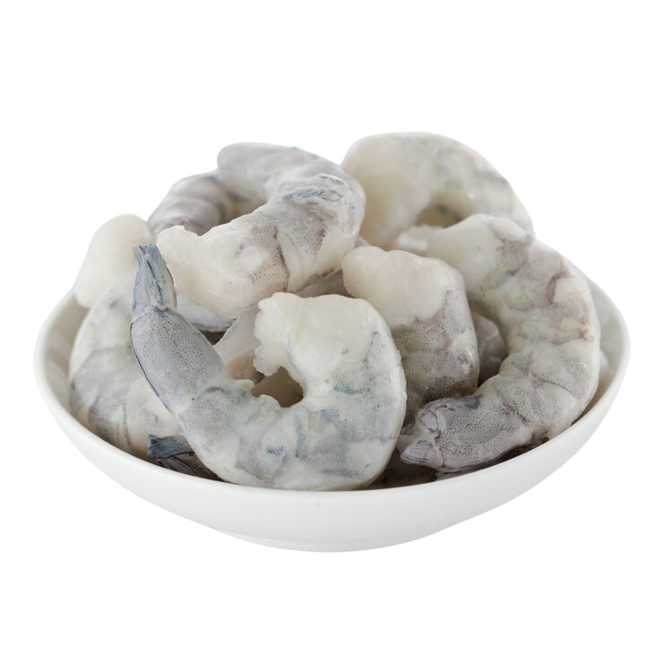 科克蘭 冷凍養殖去殼去尾大生蝦仁 2磅 / 907公克 , 每磅50-70隻