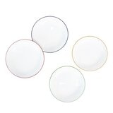 Corelle 美國製玻璃圓形餐盤 4件組