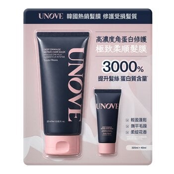 UNOVE 角蛋白深層修護髮膜 320毫升 + 40毫升 UNOVE 角蛋白深層修護髮膜 320毫升 + 40毫升