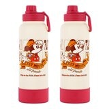 HOUSUXI 舒希 迪士尼 不鏽鋼保冷保溫瓶 1.2公升 X 2件組