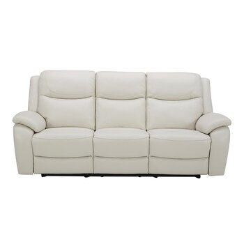 Gilman Creek 牛皮電動三人沙發