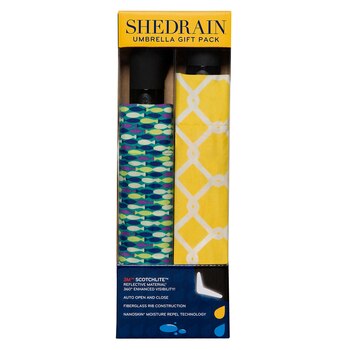 Shedrain 自動伸縮雨傘二件組 Shedrain 自動伸縮雨傘二件組