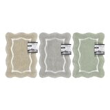 Riviera Home 花邊柔軟浴室地墊 2入 40公分 X 60公分