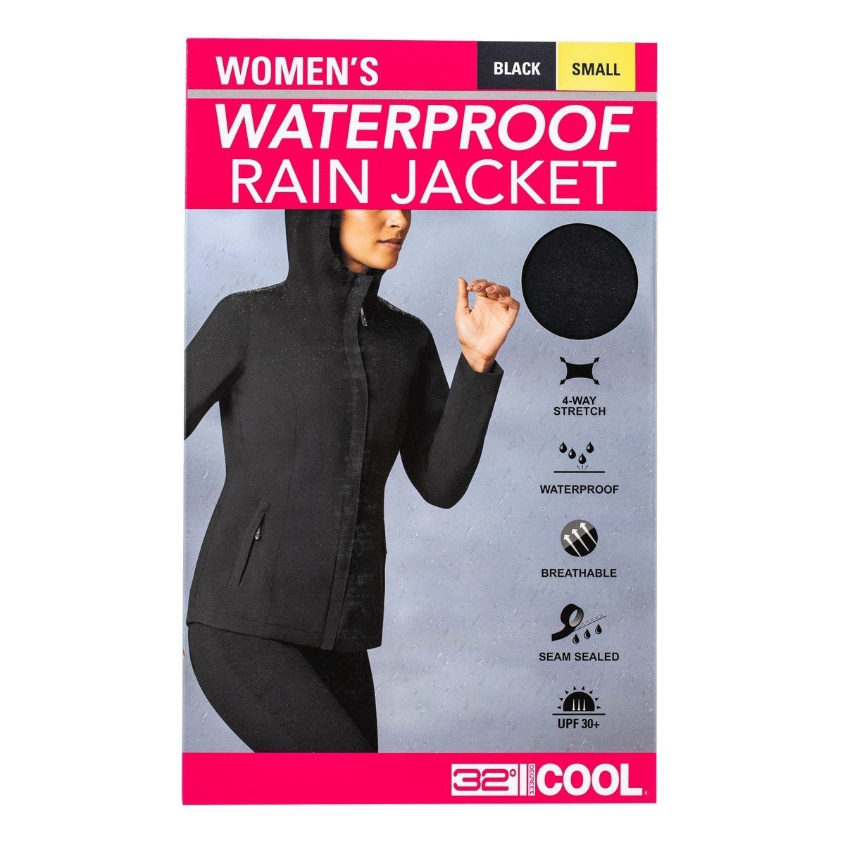 32 Degrees 女輕量防雨防曬連帽外套 Costco 好市多 32 Degrees 女輕量防雨防曬連帽外套 Costco 好市多