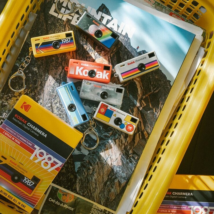 Kodak Charmera 迷你數位相機鑰匙圈盲盒