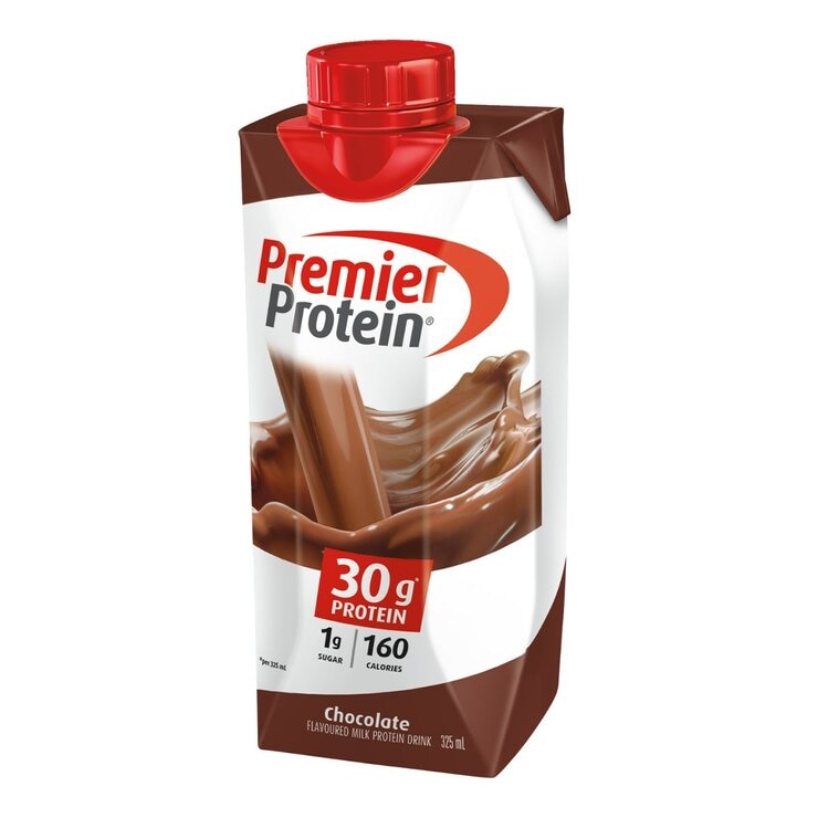 Premier Protein Milk Protein Drink Chocolate Flavor 325 ml X 12-Pack