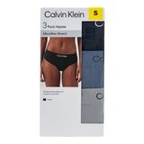 Calvin Klein 女內褲三入組 S 深藍+藍+灰