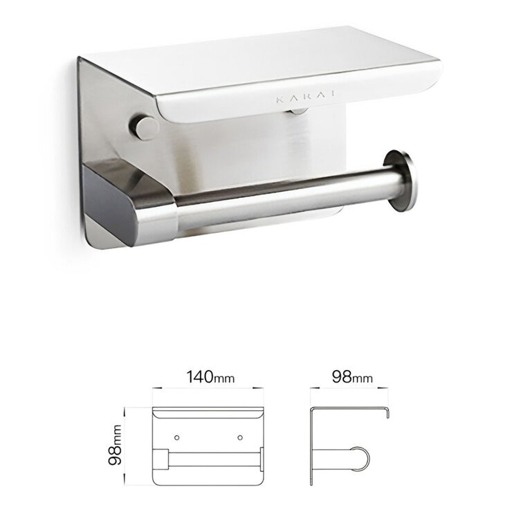 凱樂 Moore 不鏽鋼捲筒衛生紙架 SB-3105