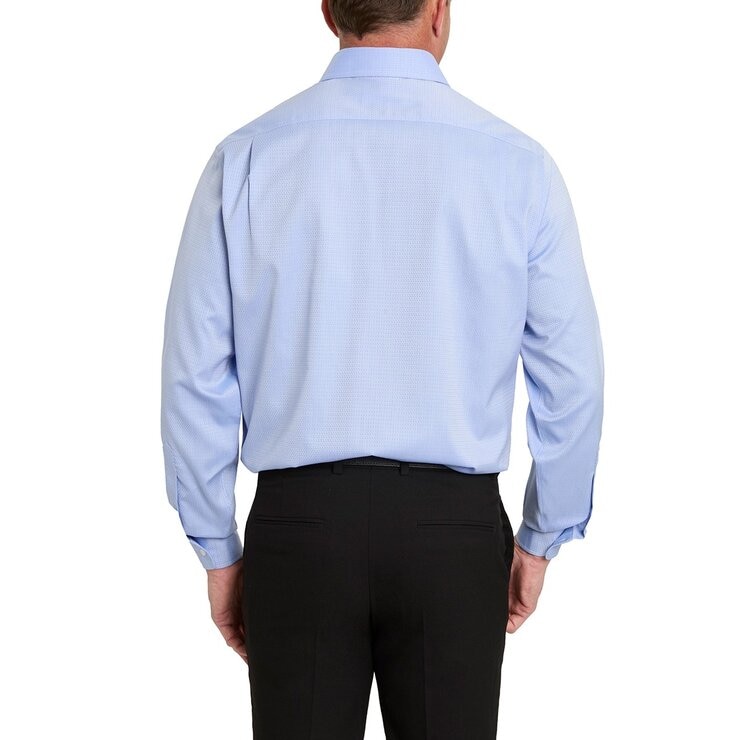 科克蘭 男長袖襯衫 淺藍色