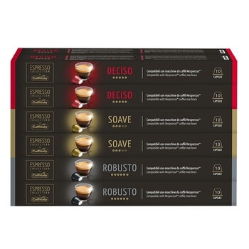 Caffitaly 120 顆膠囊咖啡組 含3種口味 (適用Nespresso咖啡機) Caffitaly 120 顆膠囊咖啡組 含3種口味 (適用Nespresso咖啡機)