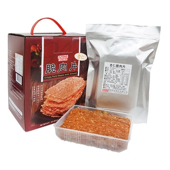 富統杏仁脆肉片 100公克 X 4入 富統杏仁脆肉片 100公克 X 4入