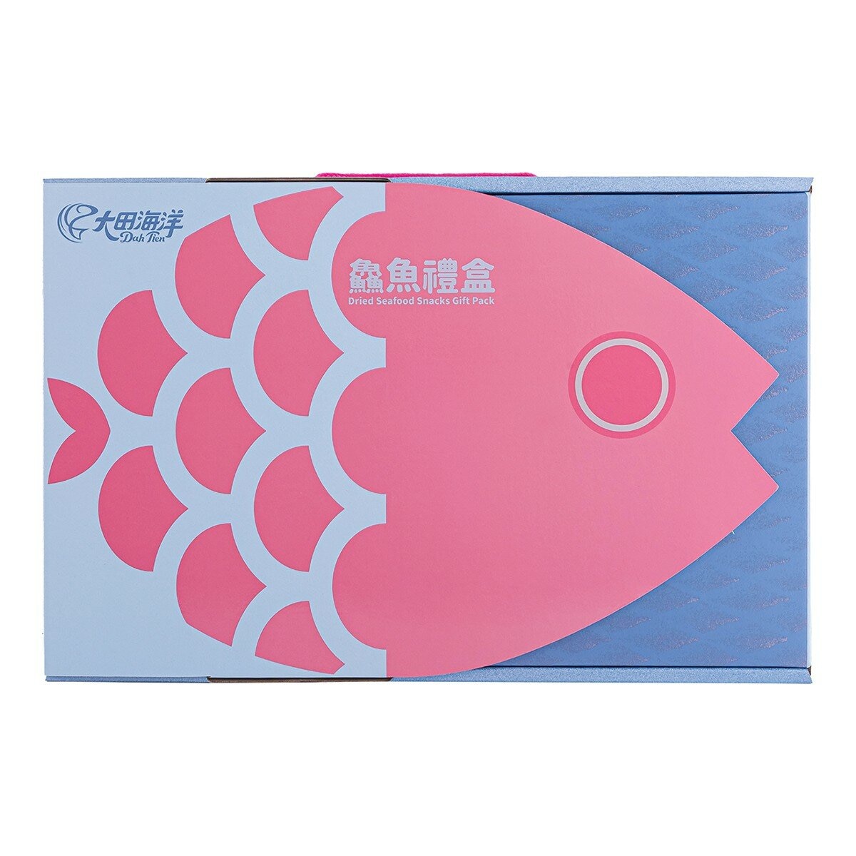 大田海洋 鱻魚禮盒 小魚乾鱈魚脆片 + 鮭魚鬆丁角 + 辣味鱈魚黑芝麻夾心絲 660公克 大田海洋 鱻魚禮盒 小魚乾鱈魚脆片 + 鮭魚鬆丁角 + 辣味鱈魚黑芝麻夾心絲 660公克