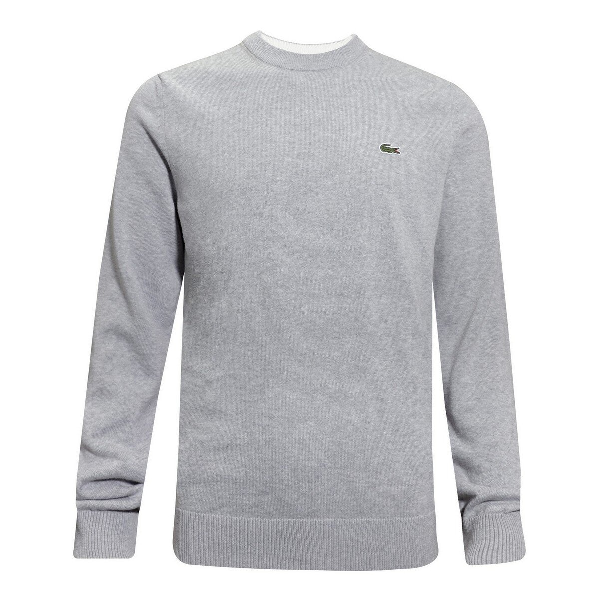 Lacoste 男圓領毛衣 灰