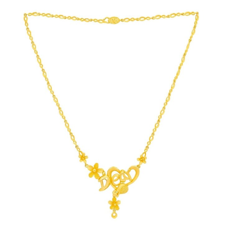 24K黃金套鍊 囍報 681厘