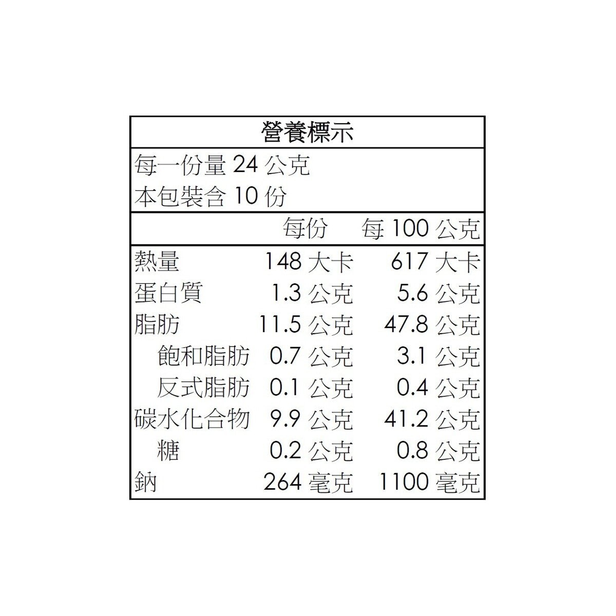 Maruesu 芥末醬油海苔天婦羅 24公克 X 10入