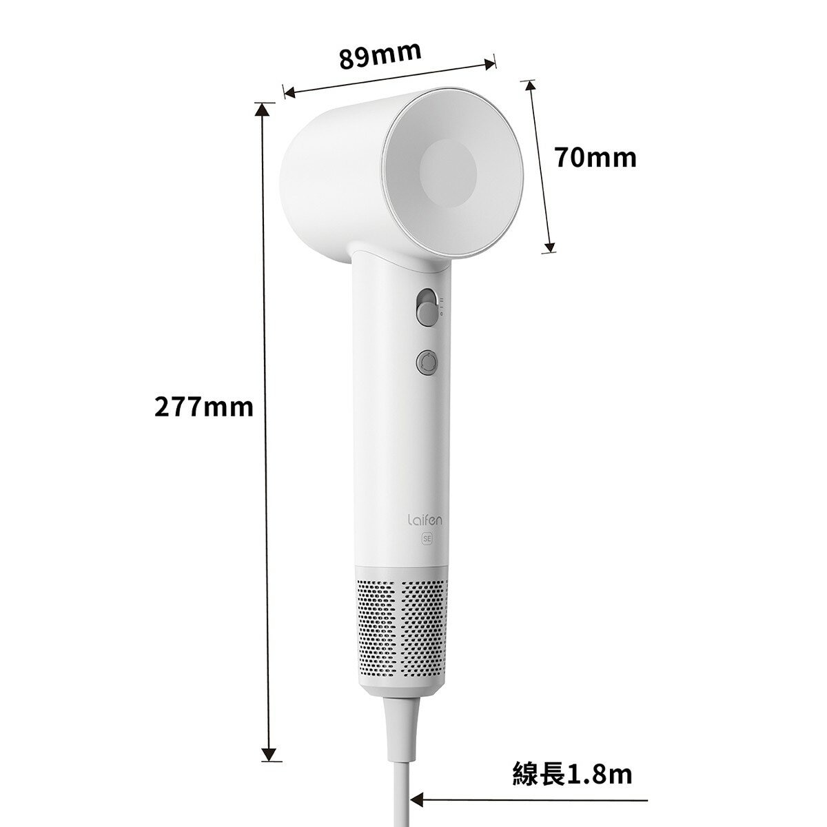 徠芬 高速吹風機 SE 白 徠芬 高速吹風機 SE 白