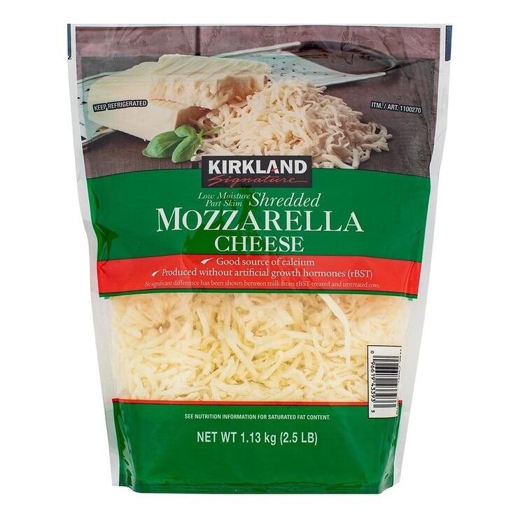 科克蘭 冷藏摩佐拉乾酪絲 1.13公斤 X 2包