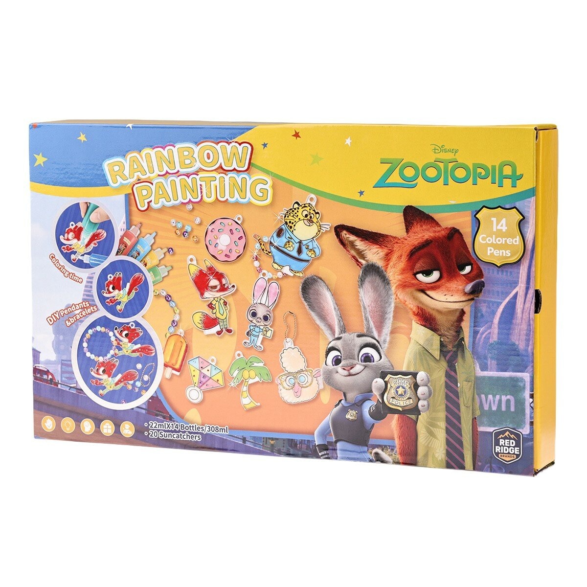 Zootopia 彩虹免烤畫 Zootopia 彩虹免烤畫