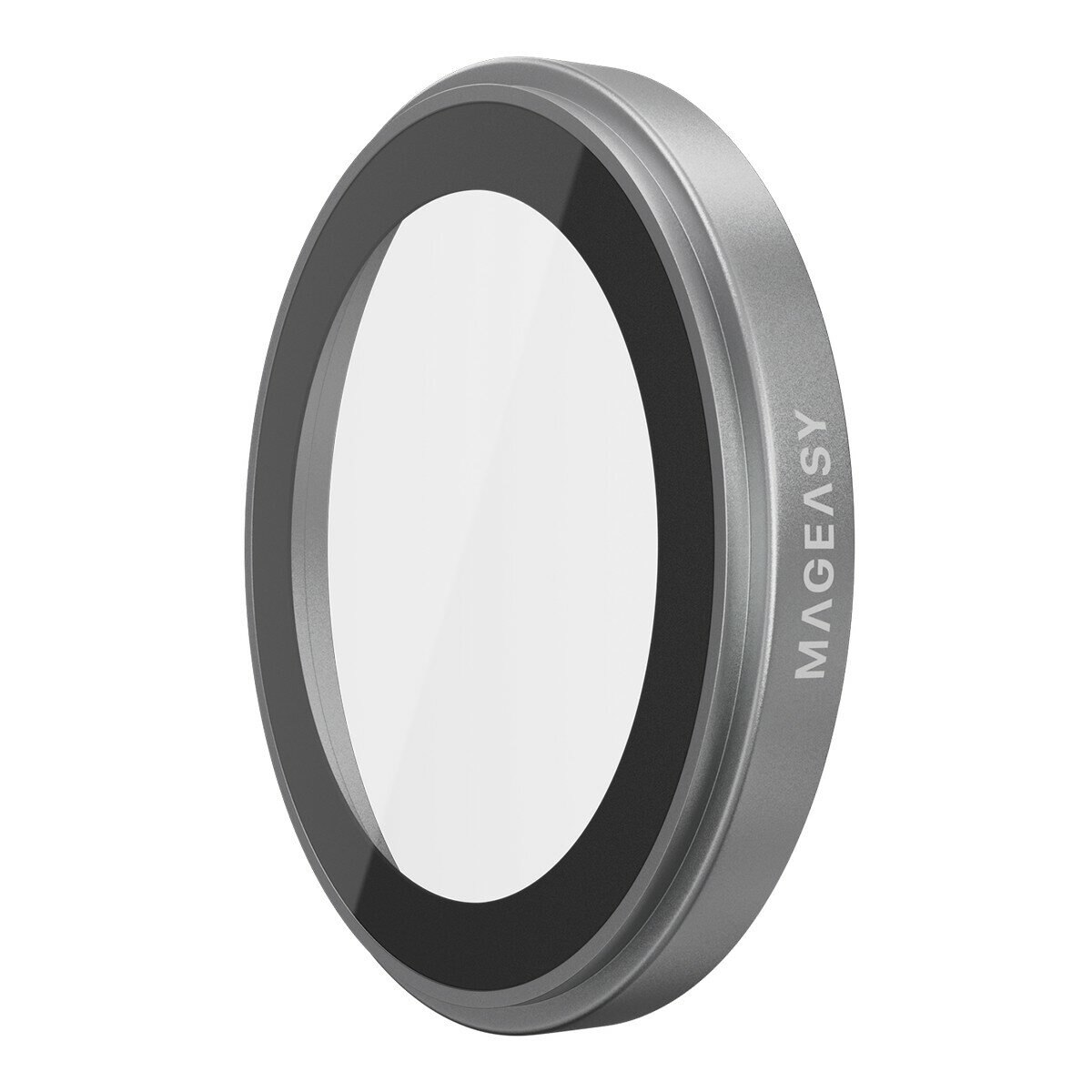 MAGEASY MagStand 360 M 磁吸旋轉支架防摔手機殼 iPhone 17 Pro(透明) + 鏡頭保護貼Lenz(迷霧) + Vetro 9H 鋼化玻璃保護膜