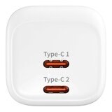 Riivan 45W GaN 氮化鎵迷你電源供應器2入組 白