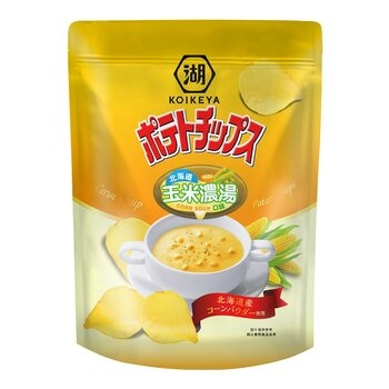 湖池屋 北海道玉米濃湯口味洋芋片 500公克