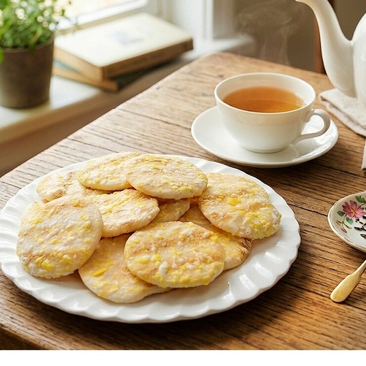 三幸 雪宿米果 北海道濃厚牛奶卡士達風味 78公克 X 6包