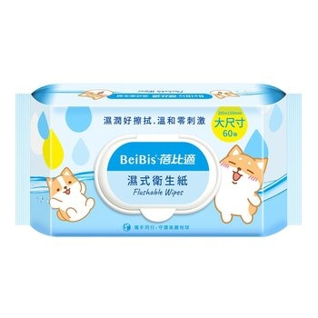 蓓比適 濕式衛生紙 60張 X 9入 蓓比適 濕式衛生紙 60張 X 9入