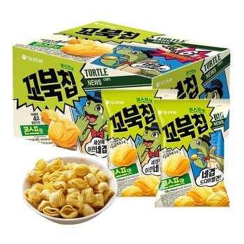 好麗友烏龜玉米脆片 136公克 X 6包 好麗友烏龜玉米脆片 136公克 X 6包