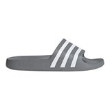 Adidas 男 Adilette Aqua 運動拖鞋 灰