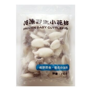 冷凍 野生小花枝 1公斤