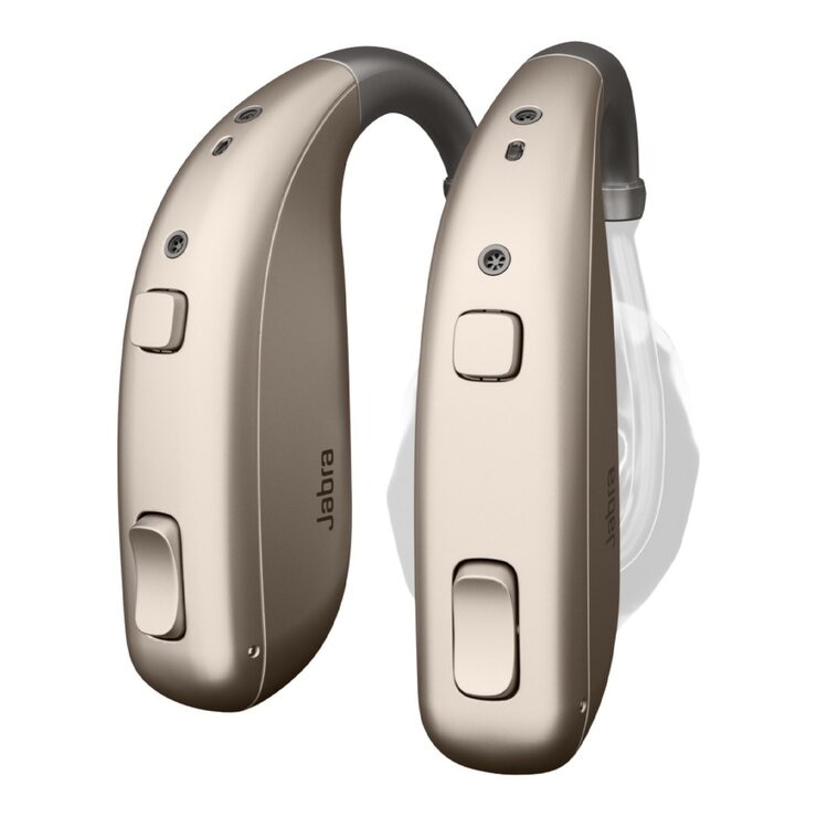 JABRA 奇恩氣導式助聽器一對+充電器EM198-C