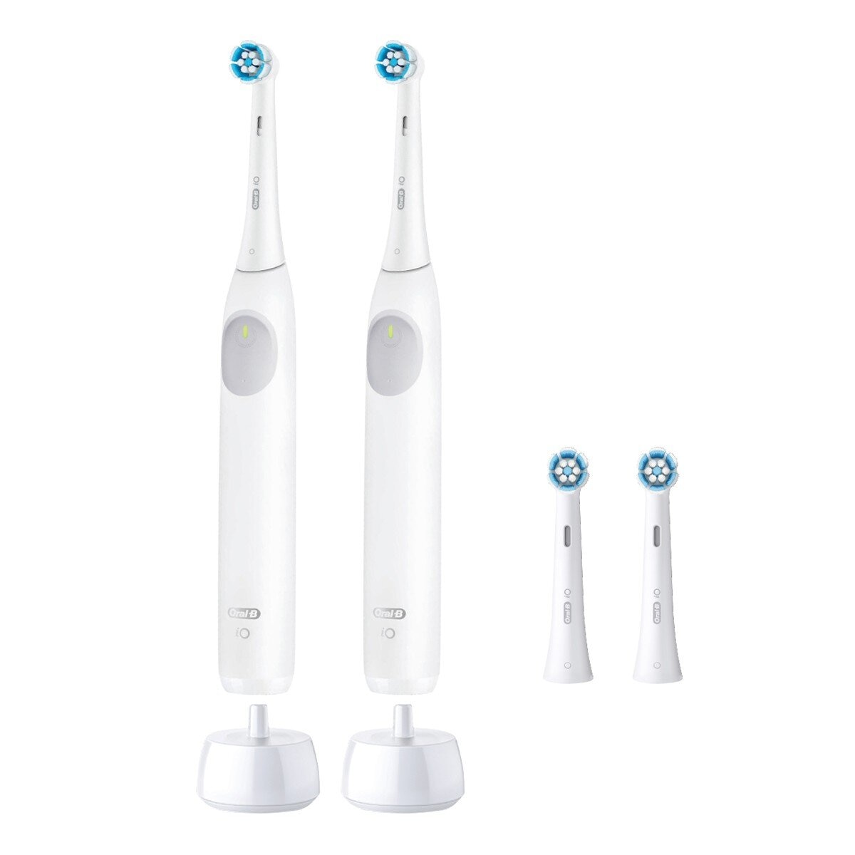 歐樂B iO Gentle 微震科技充電式電動牙刷 2握柄 + 4刷頭