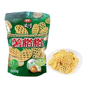 華元薯格格酸奶洋蔥口味 500公克 華元薯格格酸奶洋蔥口味 500公克