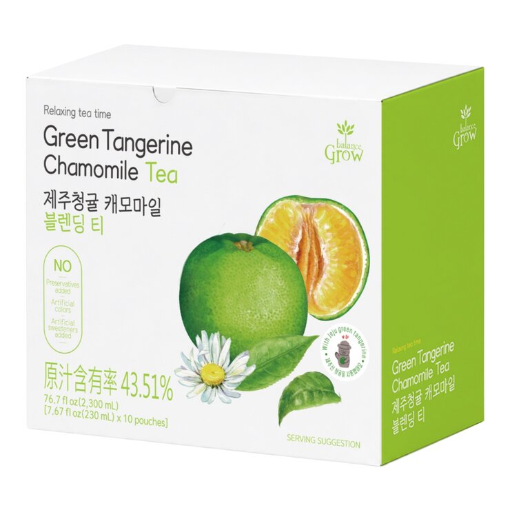 Balance Grow 青橘洋甘菊茶 230毫升 X 10入